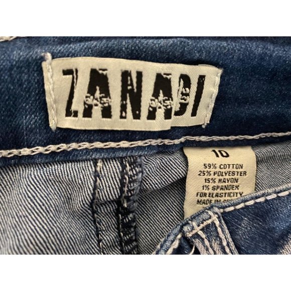 Vintage Patriotic Stars & Stripes Denim Shorts - Picture 5 of 6